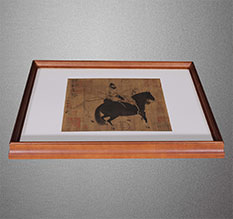 武宣书画装裱配框服务案例